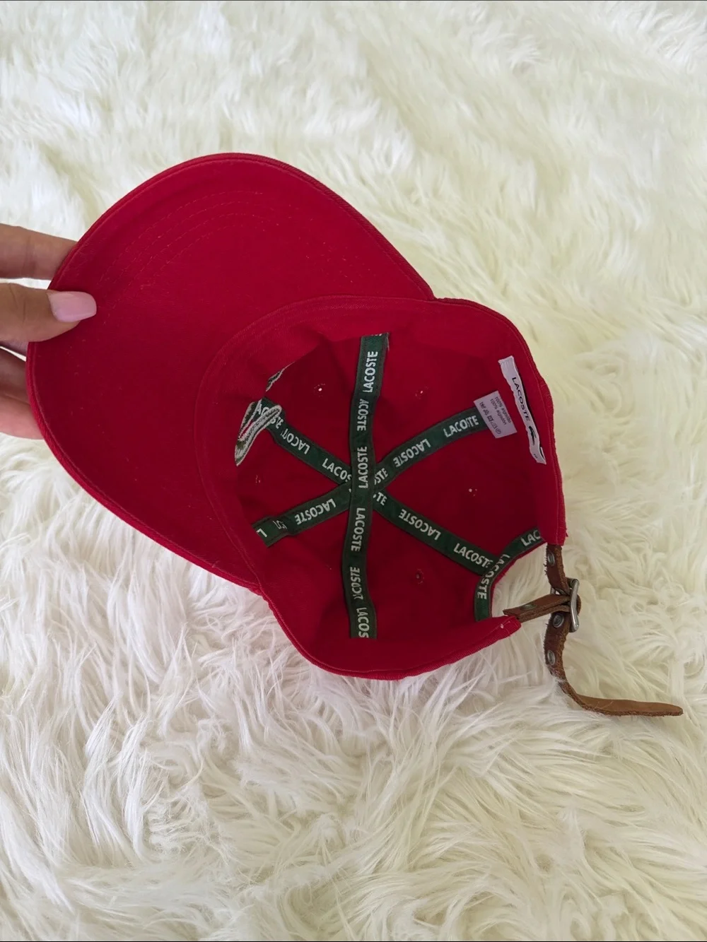 Lacoste Red Hat